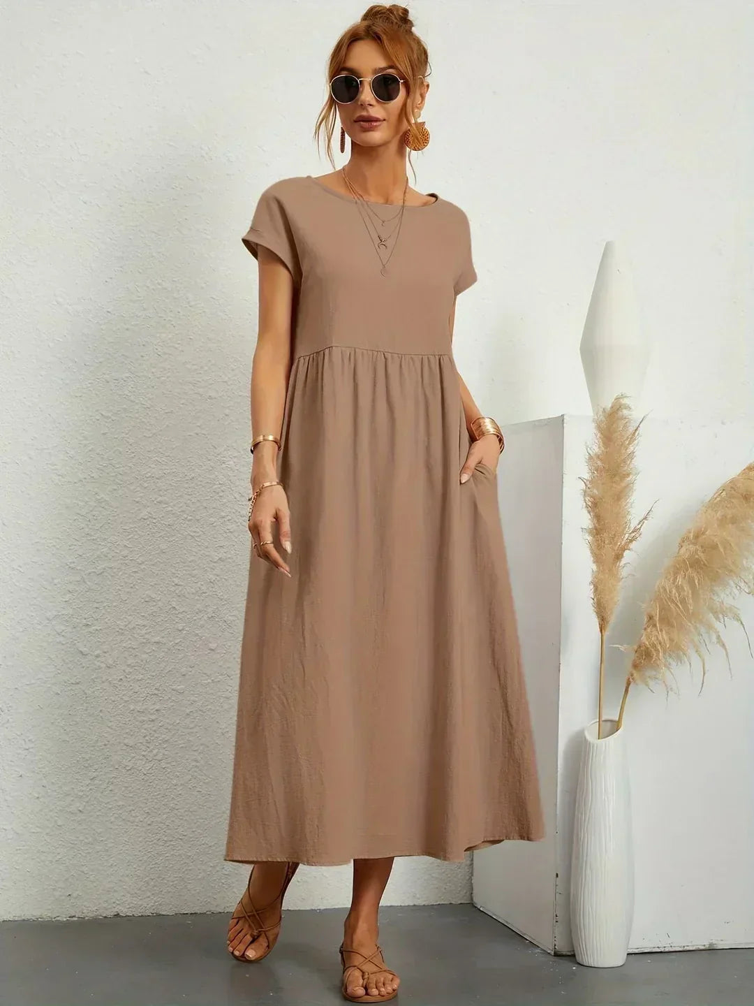 Lisette | Relaxed Everyday Midi Dress