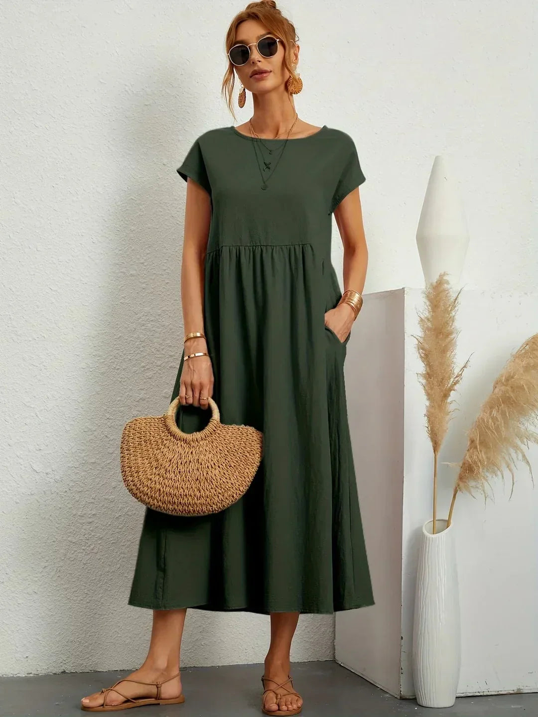 Juliet | Flowing Midi Dress