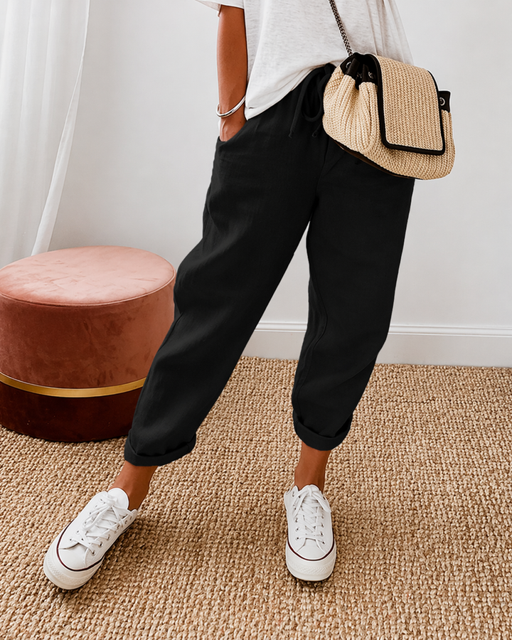Clara | Relaxed Drawstring Pants