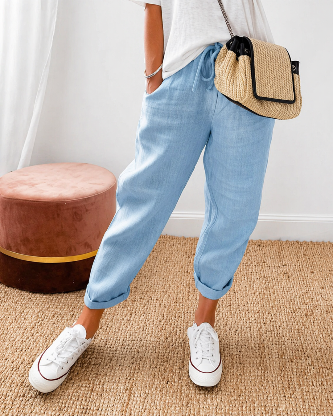 Clara | Relaxed Drawstring Pants