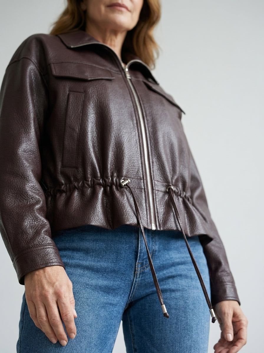 Bridget | Relaxed Drawstring Jacket