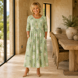 Rosanne | Floral Everyday Pocket Midi Dress