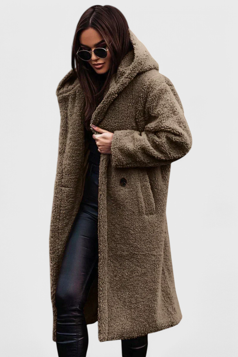 Brielle | Relaxed Longline Hooded Coat