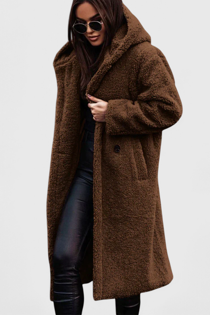 Josette | Relaxed Longline Hooded Coat