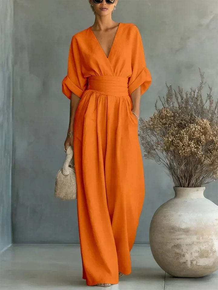 Claire | Elegant Wide-Leg Jumpsuit