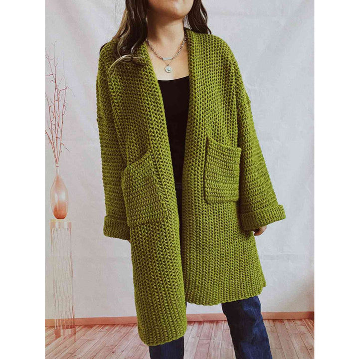 Josephine | Cosy Open-Front Chunky Knit Cardigan