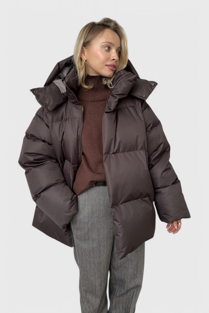 Rosamund | Cosy Hooded Puffer Jacket