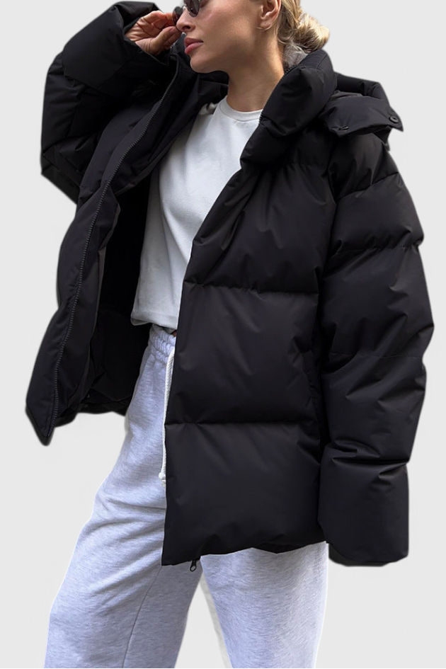 Rosamund | Cosy Hooded Puffer Jacket