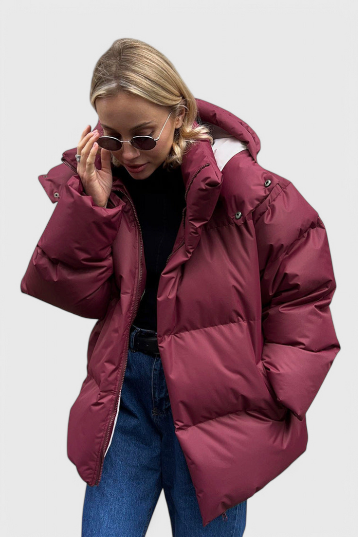 Rosamund | Cosy Hooded Puffer Jacket