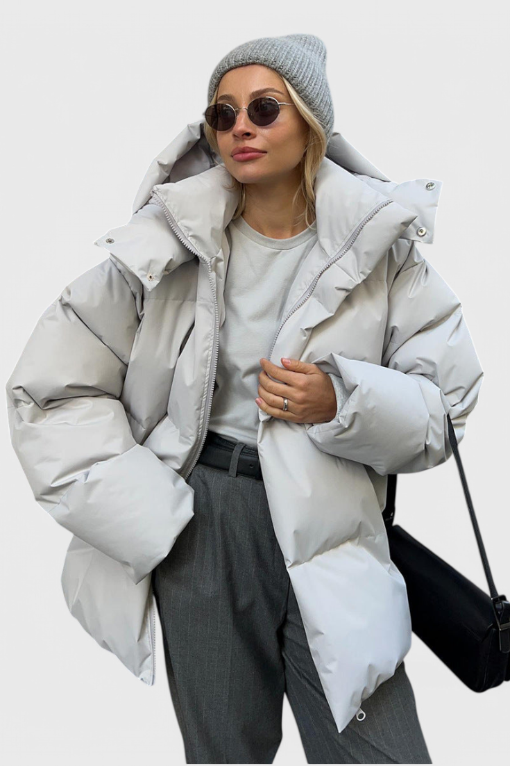 Rosamund | Cosy Hooded Puffer Jacket