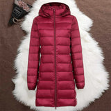 Laura | Longline Hooded Padded Jacket
