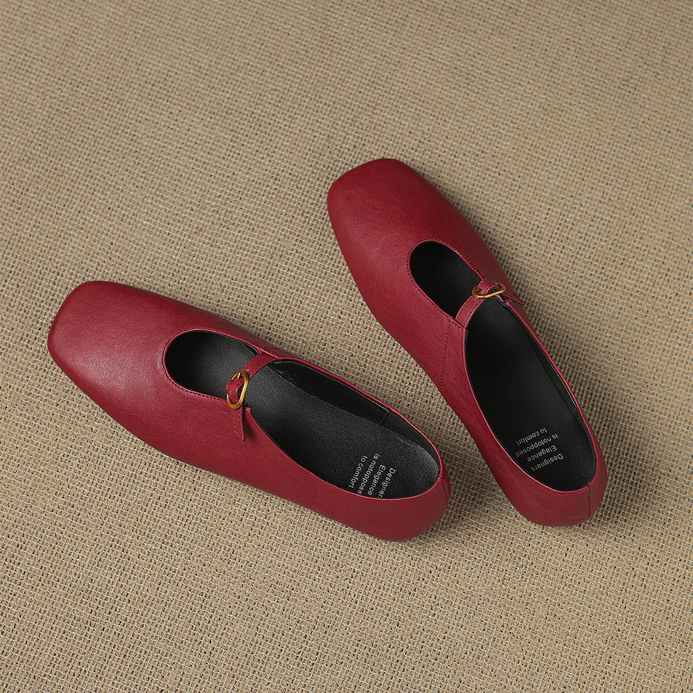 Eleanor | T-Strap Mary Jane Flats