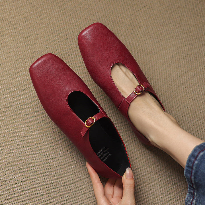 Eleanor | T-Strap Mary Jane Flats
