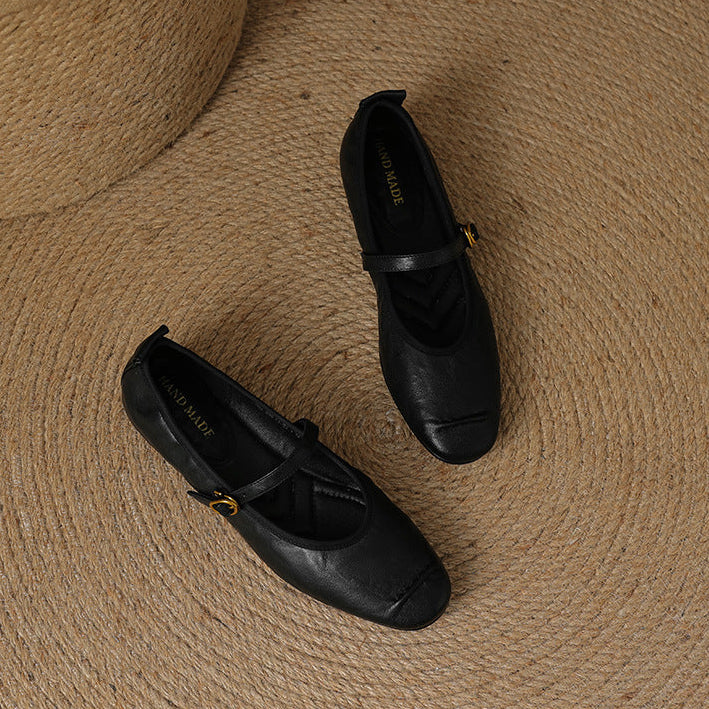 Elaine | Timeless Strap Flats
