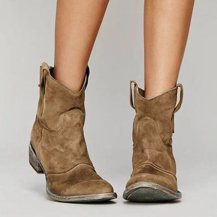 Mabel | Western-Inspired Ankle Boots