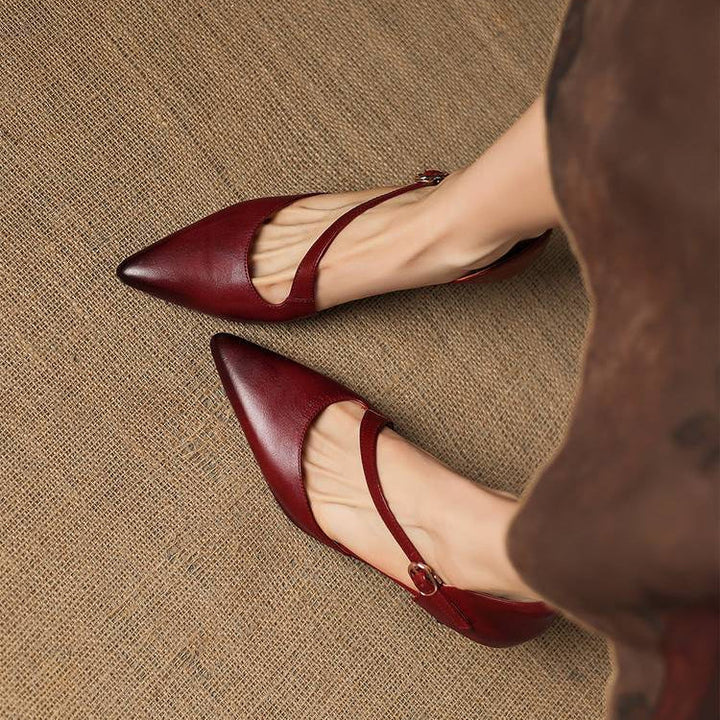 Diana | Elegant Crossover Strap Heels