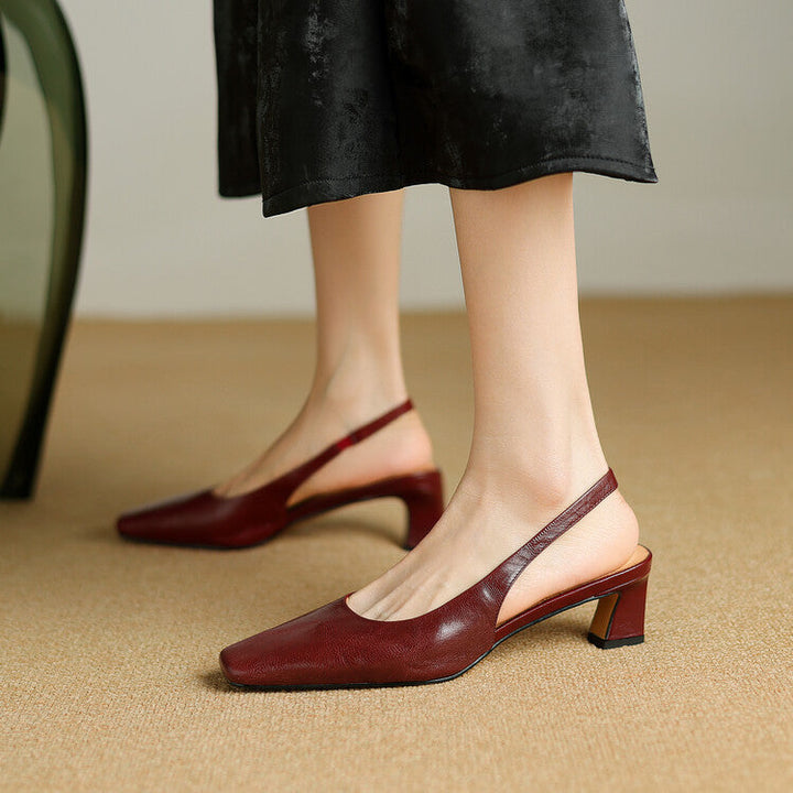 Marion Reeve | Refined Slingback Heels