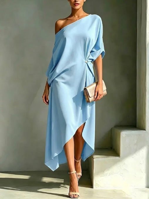Helene | Elegant Asymmetrical Dress