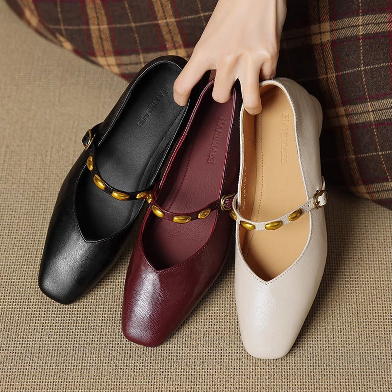 Dahlia | Vintage Buckle Mary Janes