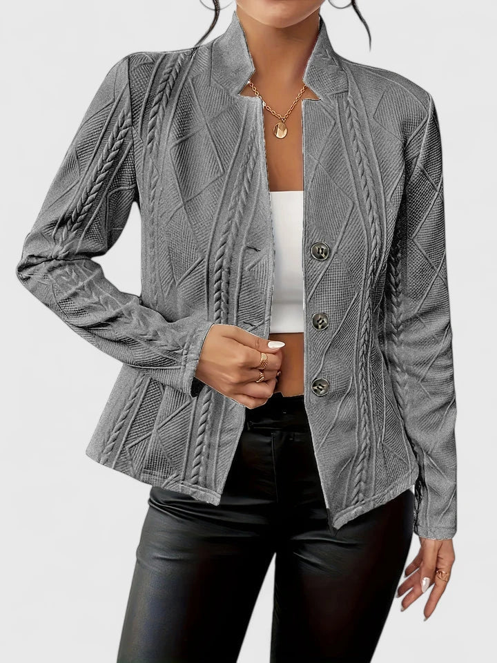Francine | Tailored Textured Blazer