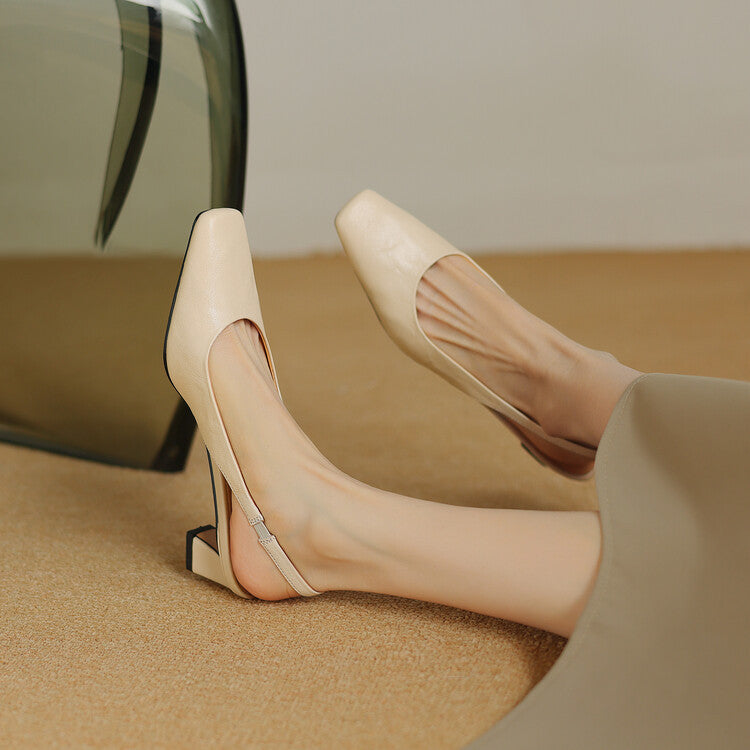 Marion Reeve | Refined Slingback Heels