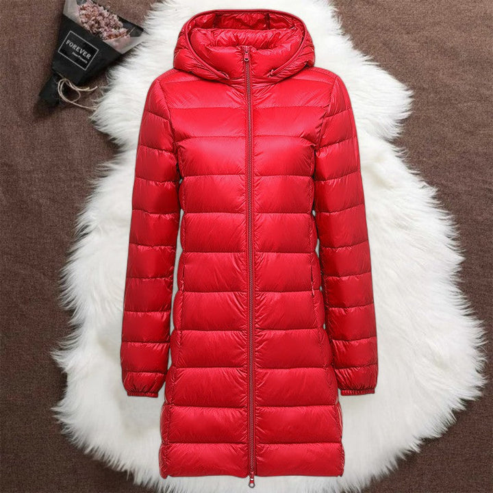 Hannah | Longline Hooded Padded Jacket