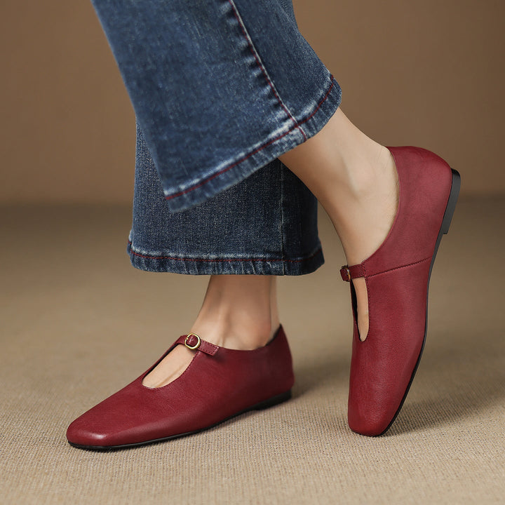 Eleanor | T-Strap Mary Jane Flats