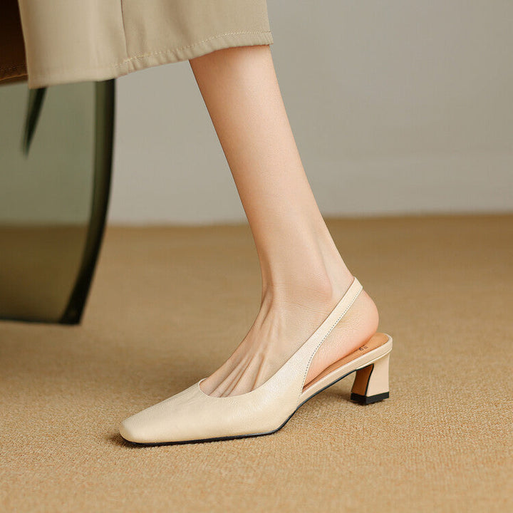 Marion Reeve | Refined Slingback Heels