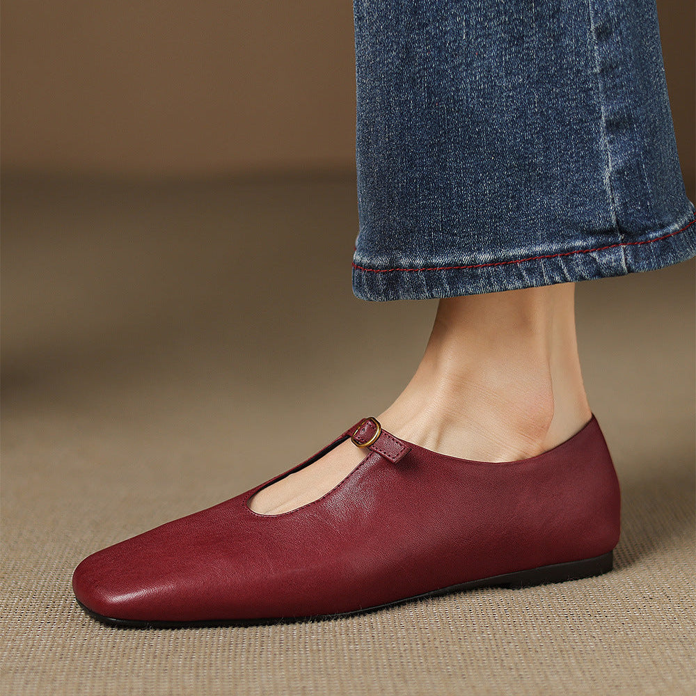 Eleanor | T-Strap Mary Jane Flats