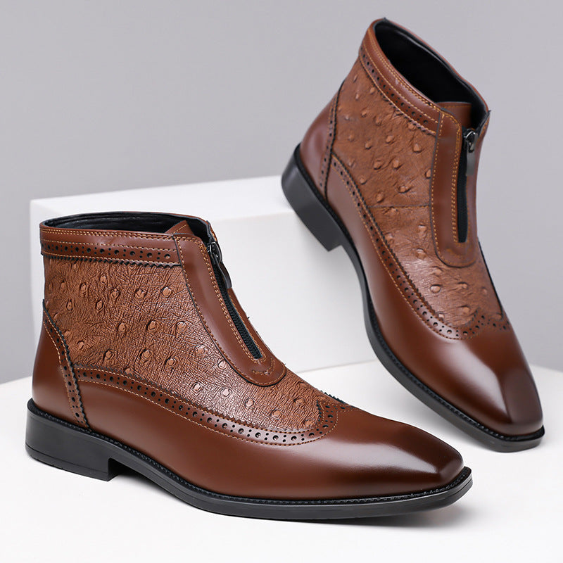 Langford | Refined Zip Ankle Boots