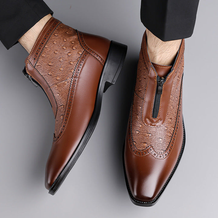 Langford | Refined Zip Ankle Boots