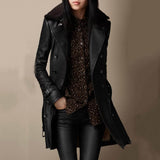 Marlene | Refined Belted Three-Quarter Coat