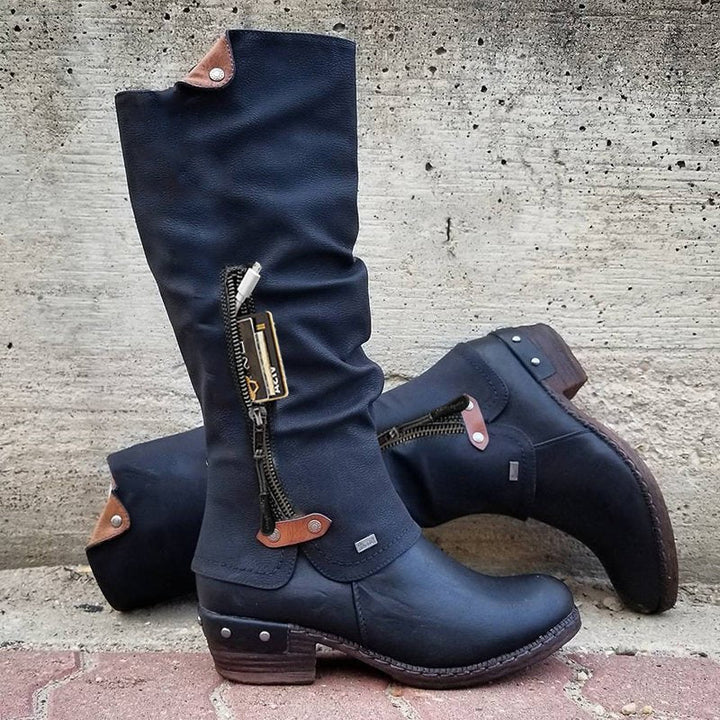 Gretchen | Riding-Style Tall Boots
