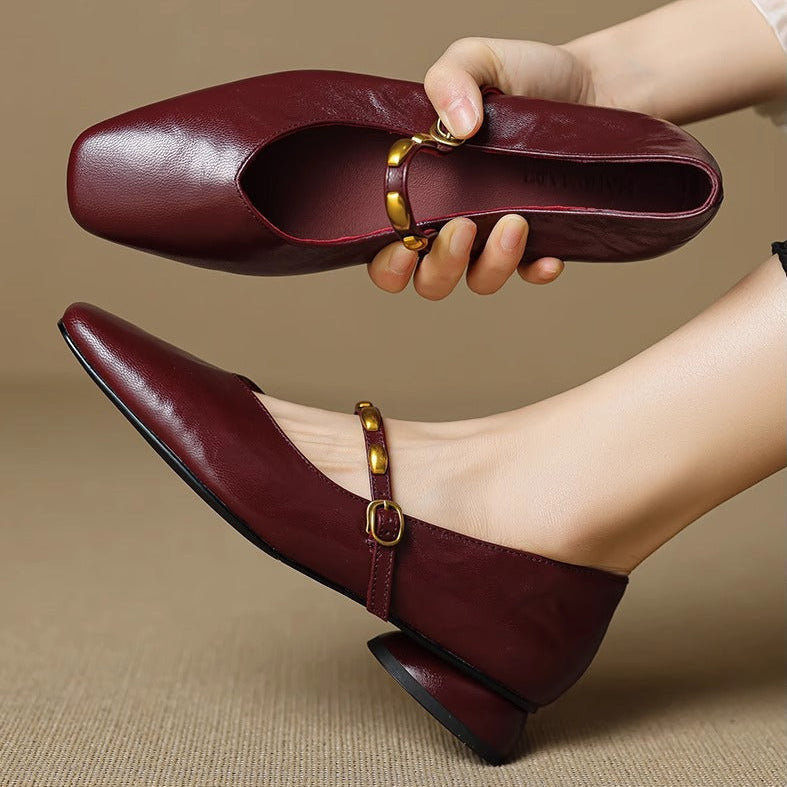 Dahlia | Vintage Buckle Mary Janes