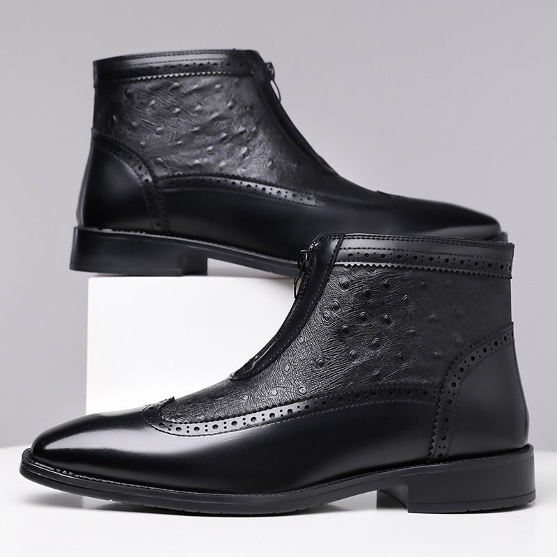 Langford | Refined Zip Ankle Boots