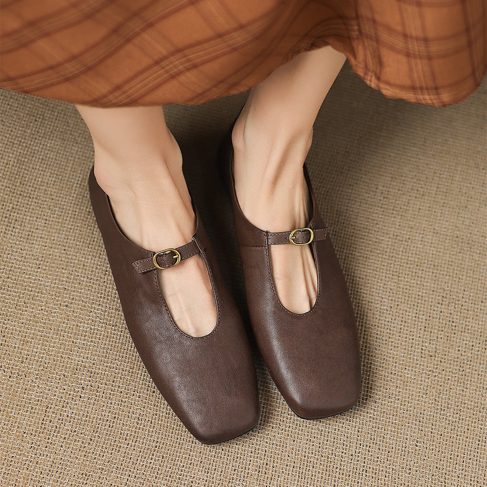 Eleanor | T-Strap Mary Jane Flats