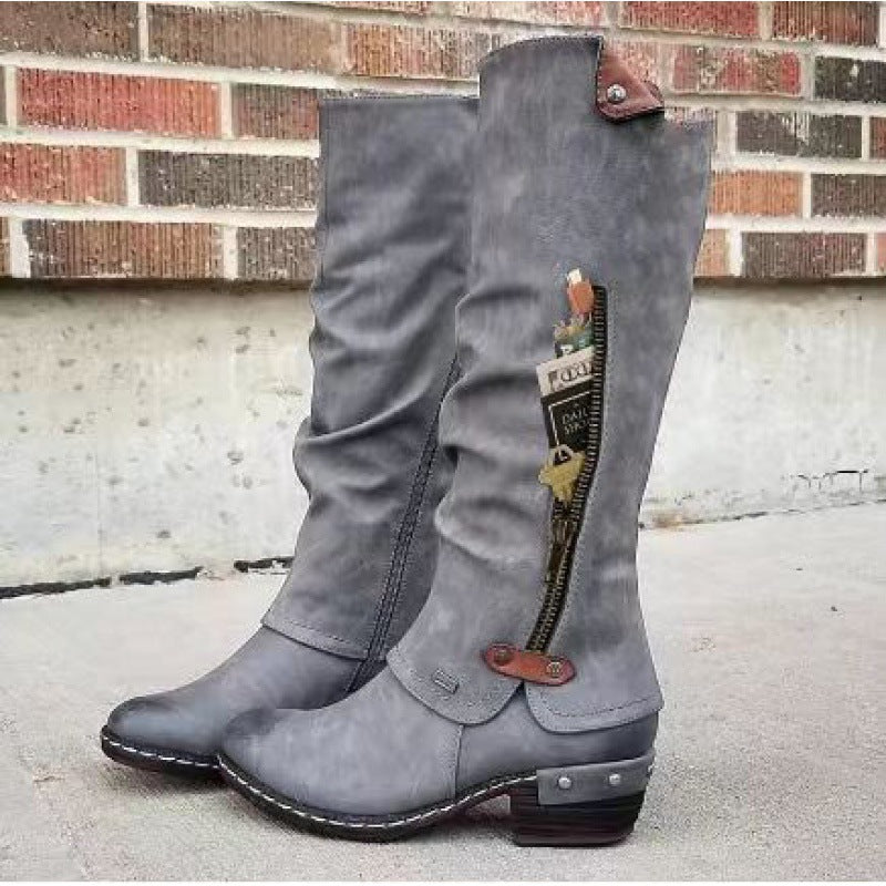 Gretchen | Riding-Style Tall Boots