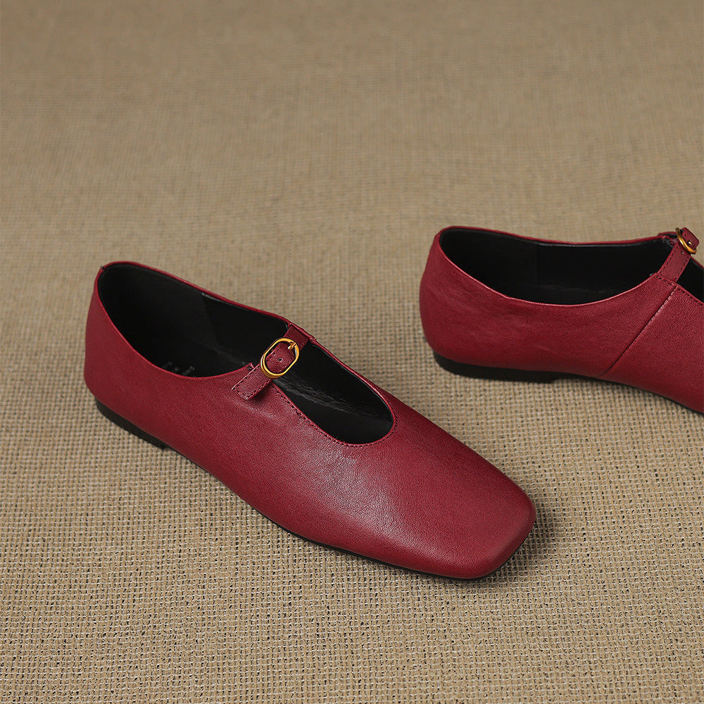 Eleanor | T-Strap Mary Jane Flats