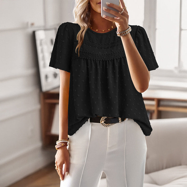 Fiona | Flutter-Sleeve Everyday Blouse