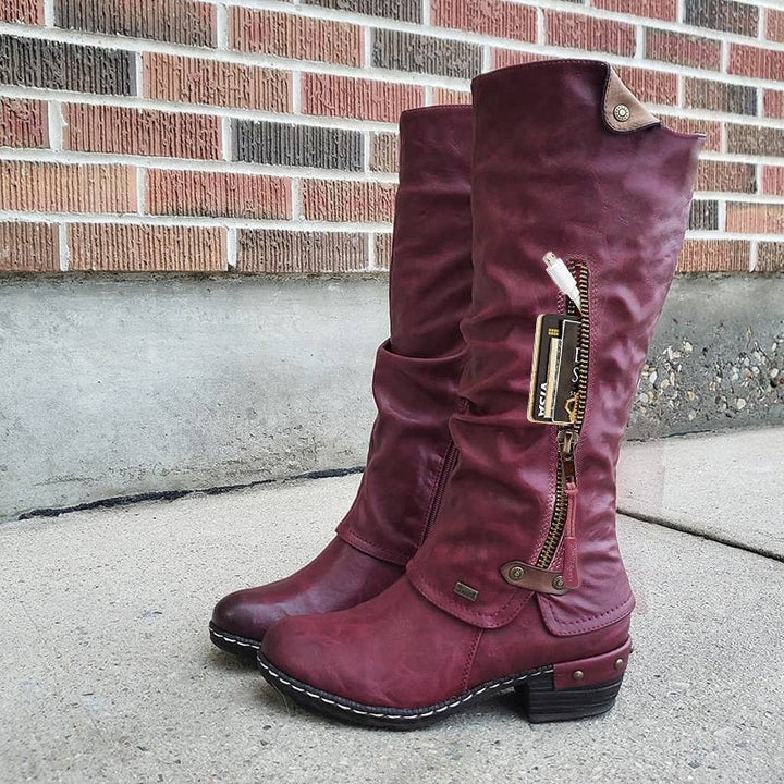 Gretchen | Riding-Style Tall Boots