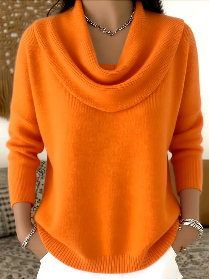 Edith | Cowl Neck Jumper