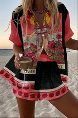 Renée | Artful Print Two-Piece Set