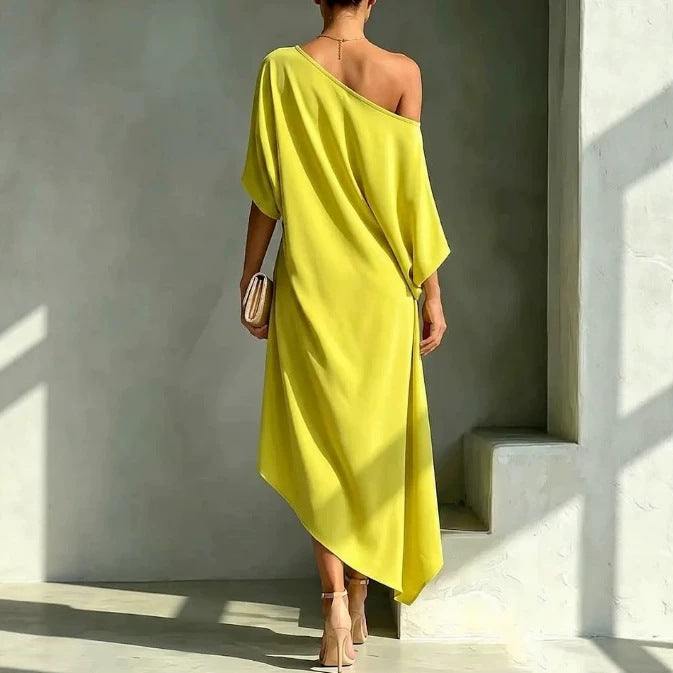 Helene | Elegant Asymmetrical Dress
