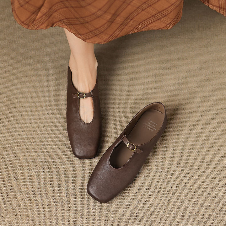 Eleanor | T-Strap Mary Jane Flats