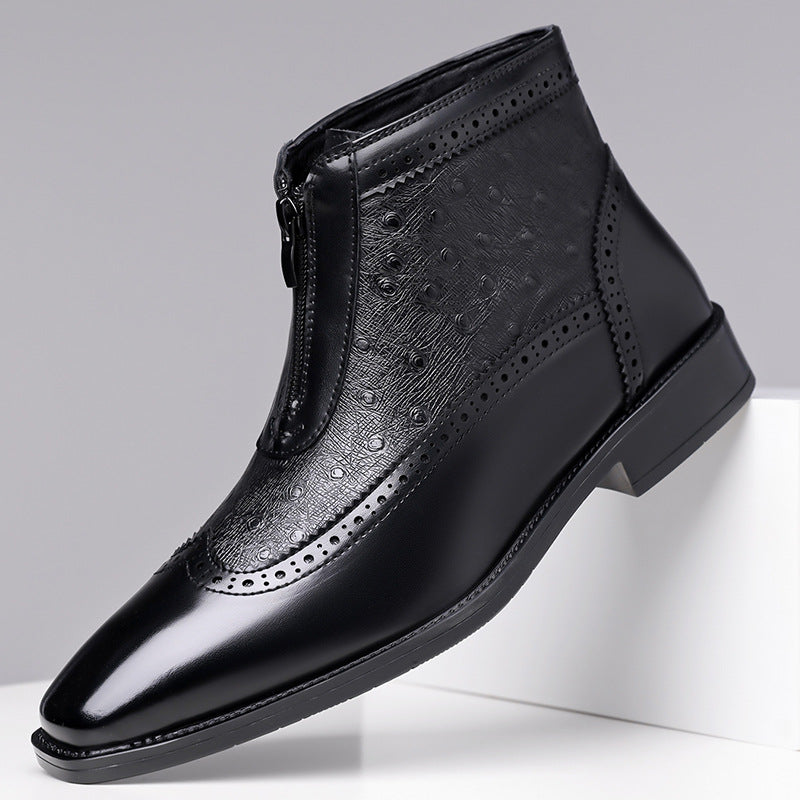 Langford | Refined Zip Ankle Boots