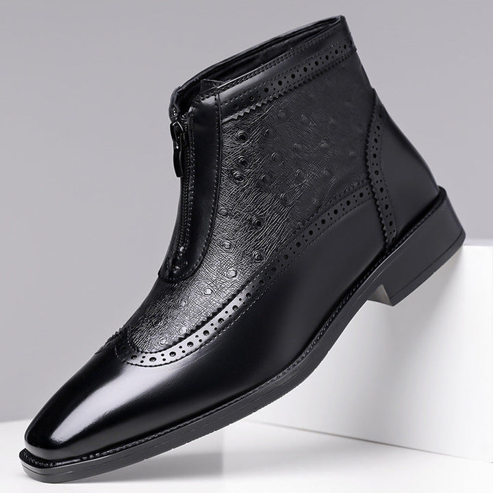 Langford | Refined Zip Ankle Boots