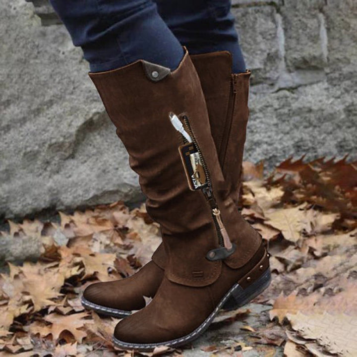 Gretchen | Riding-Style Tall Boots