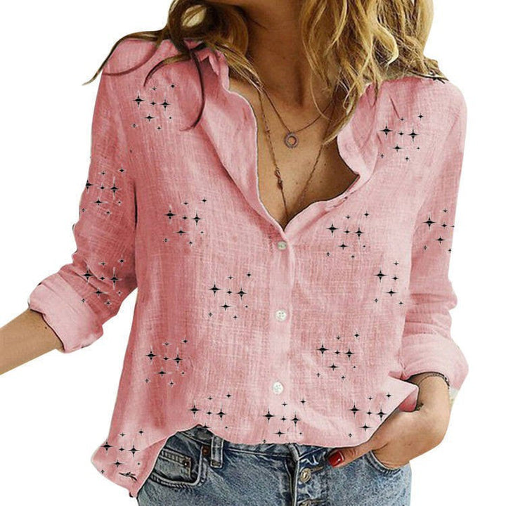 Paige | Star-Print Relaxed Blouse