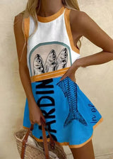 Ines | Sleeveless Mini Dress