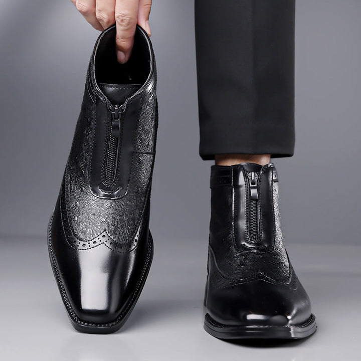 Langford | Refined Zip Ankle Boots